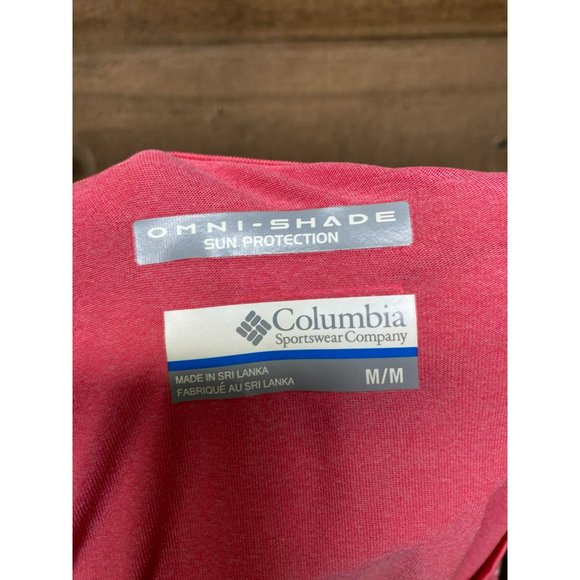 Colummbia PFG Men's Long Sleeve V-Neck Size Medium - Picture 3 of 5